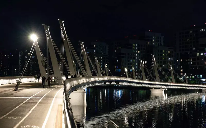 Фото №5 для новости «Флот-2024: С 2011 года в Москве возвели 39 мостов из них 5 велопешеходных»