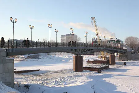 В Йошкар Оле открылись пешеходный мост и детский сад на 175 мест