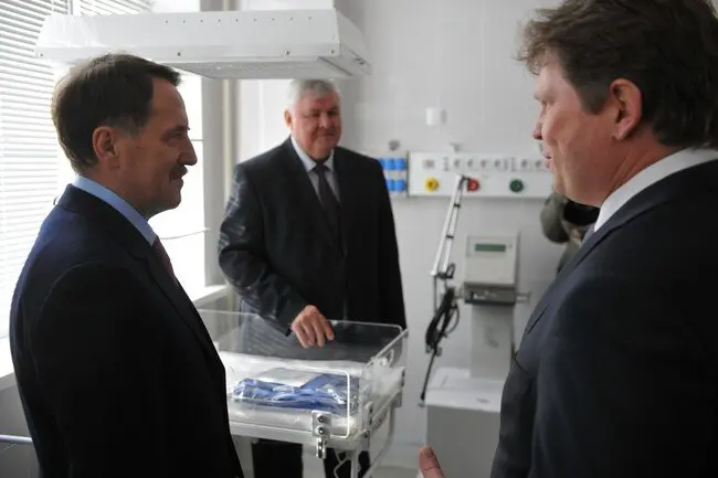 В Воронежской области открылся новый акушерский корпус Борисоглебской ЦРБ