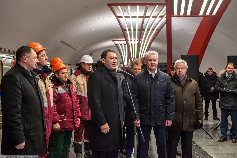 Изображение 11 для поста «Открытие станции Алма Атинская фоторепортаж»